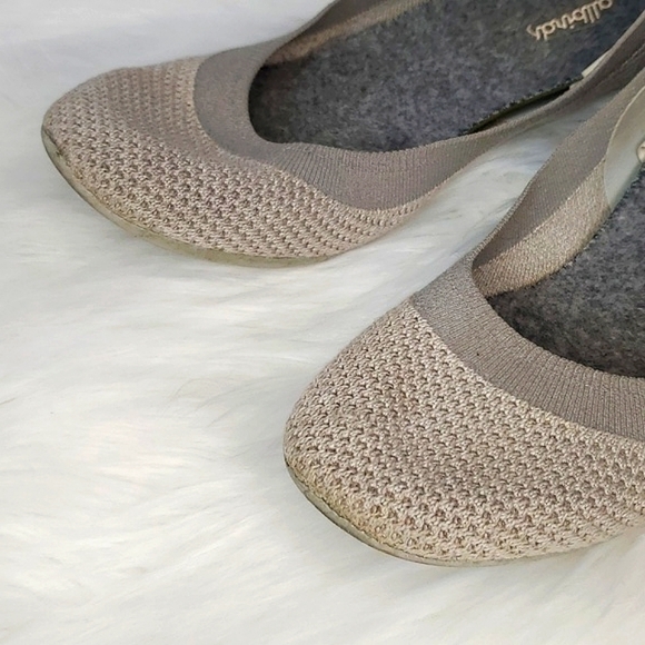 Allbirds Tree Breezers Ballet Flats Slate Gray Knit Comfy Slip-on Shoes Size 9 - Picture 5 of 17